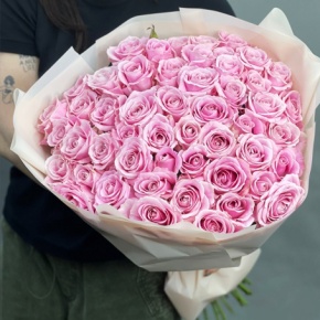Букет из 55 роз Аваланж (60 см) в Реутове