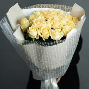 Букет из 19 роз Аваланж (70 см) в Реутове