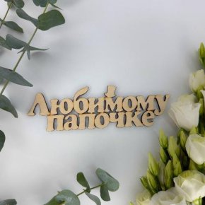 Топпер-Любимому папочке в Реутове