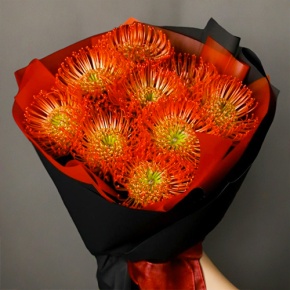 Букет из 9 лейко в Реутове