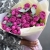 Букет "Малиновый бисквит" из кустовых и пионовидных роз и эвкалипта в Реутове