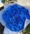 Букет из 51 синей розы Эквадор (60 см) в Реутове