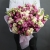 Букет "Сладкая жизнь" из кустовых пионовидных роз и эустом в Реутове