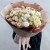 Букет "Шаганэ" из ранункулюсов, хризантем Момоко, озатамнуса, кустовых роз сорта Таня, эустом и гортензий в Реутове Букет "Шаганэ" из ранункулюсов, хризантем Момоко, озатамнуса, кустовых роз сорта Таня, эустом и гортензий в Реутове
