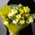 Букет из ранункулюсов и мимозы в Реутове