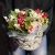 Композиция в корзине "Майя" из гиацинтов, альстромерий и эустом в Реутове