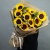 Букет "Месседж" с подсолнухами и эвкалиптом в Реутове