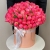 Композиция в шляпной коробке из 113 пионов Корал Шарм в Реутове Композиция в шляпной коробке из 113 пионов Корал Шарм в Реутове