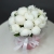 Композиция в шляпной коробке из 15 белых пионов в Реутове Композиция в шляпной коробке из 15 белых пионов в Реутове